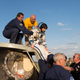 Image for article titled Watch a Soyuz "Soft Landing" from Gentle Detachment to Brutal Controlled Crash